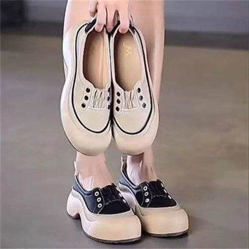 Damen Lifestyle Slip-On Sneakers mit darunter liegendem Panel Drune