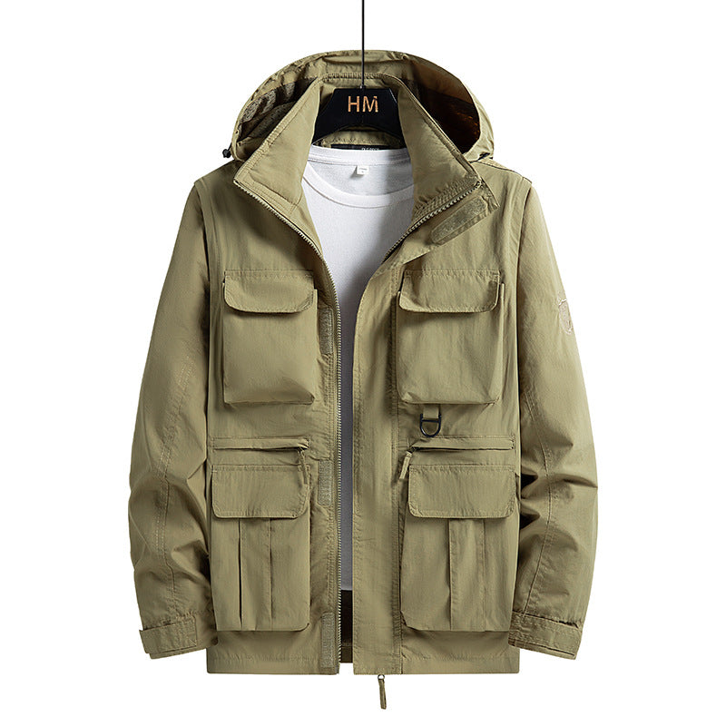Herren Multifunktionale Outdoor-Jacke Drune 1787797186