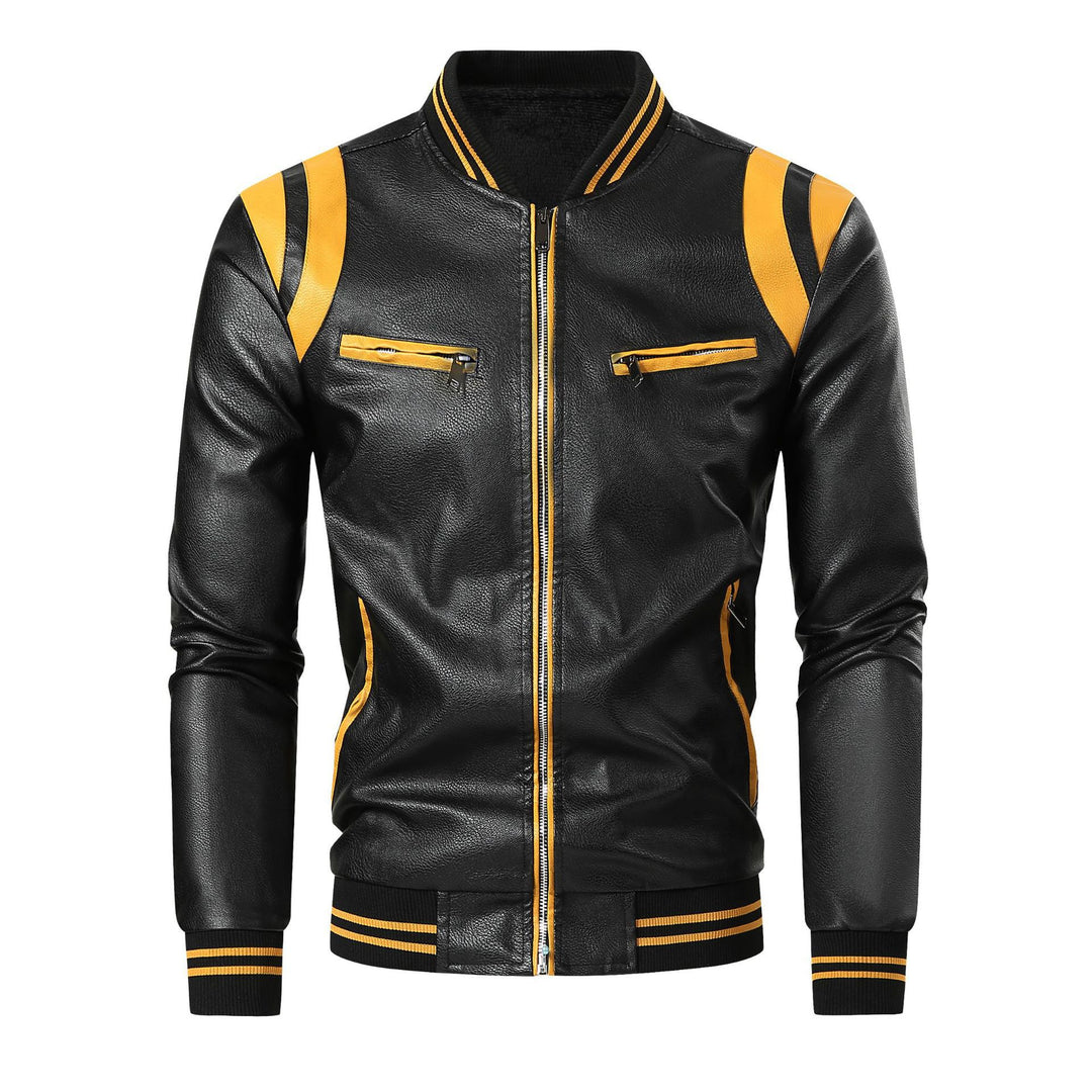 Herren Sportliche Bikerjacke Drune