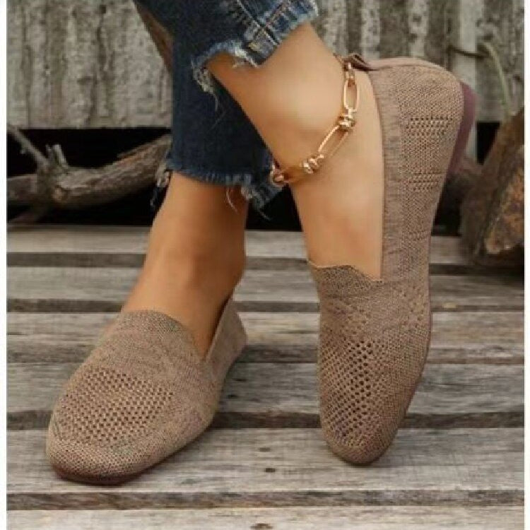 Damen Perforierte Slip-On Loafers Drune