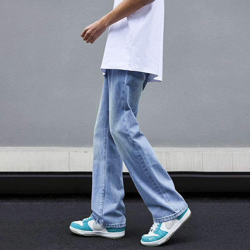 Herren Weitgeschnittene Denim-Jeans Drune