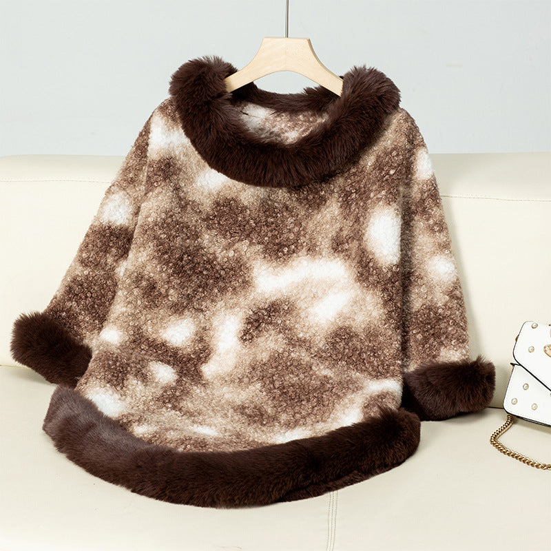 Damen kuschelige Oversized-Decke Drune