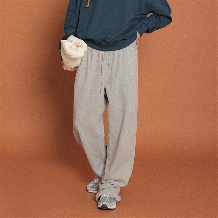 Damen lässige Jogginghose mit Gummizug und verstellbarem Bund Drune
