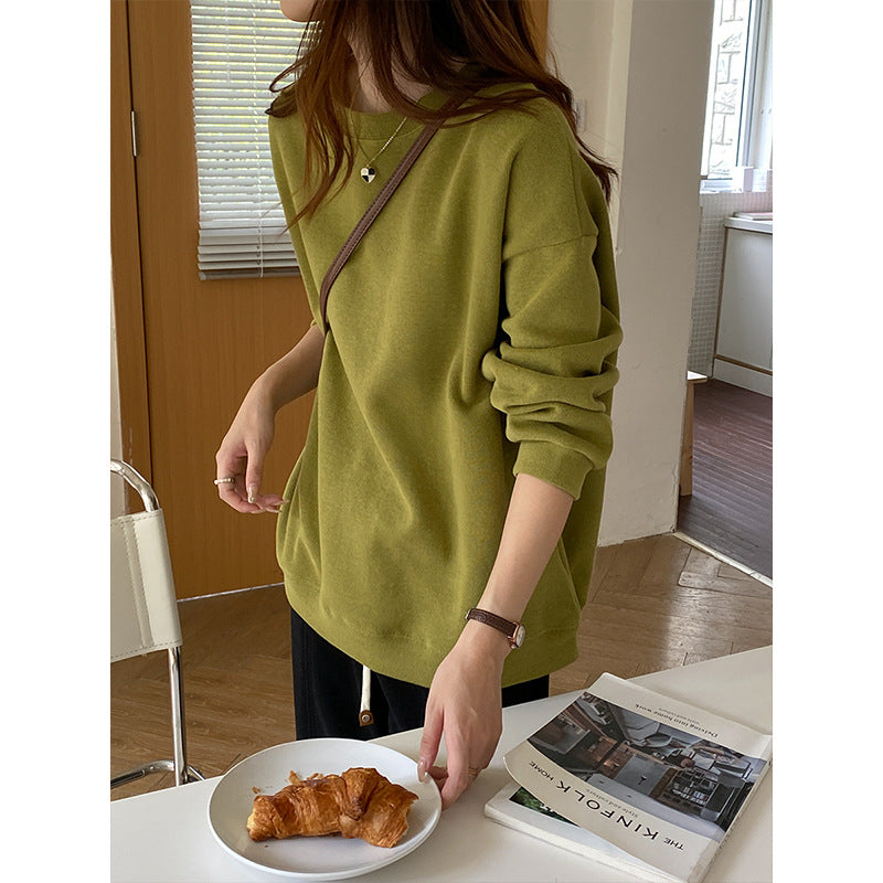 Damen oversized Sweatshirt mit Raglanärmeln Drune