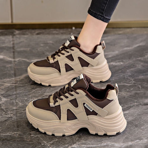 Damen Sportliche Komfort-Sneaker mit dämpfender Sohle und stylischem Design Drune