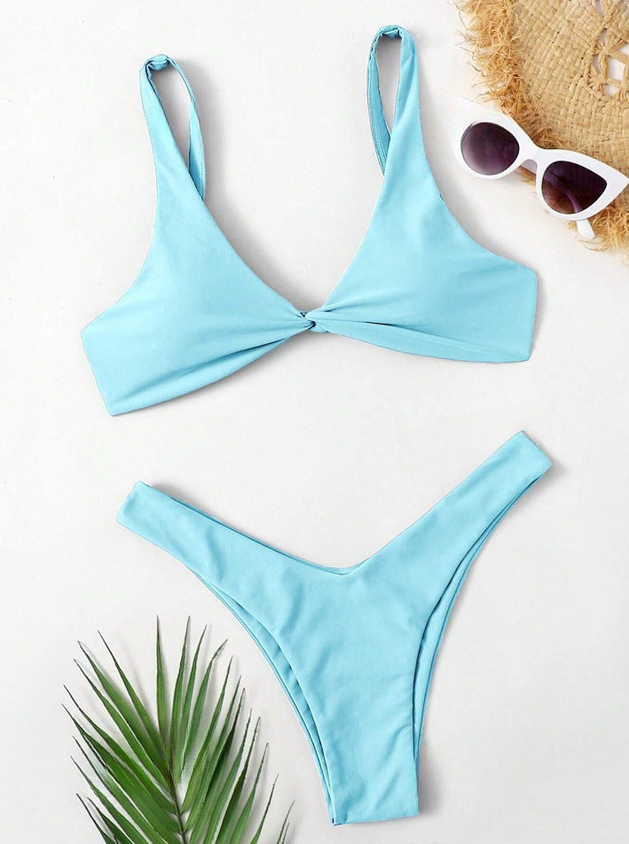 Damen Bikini-Set mit stilvoller Knotendetails Drune