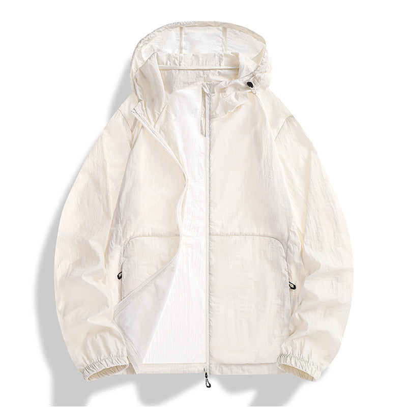 Herren Leichte Outdoorjacke mit verstellbarer Kapuze Drune