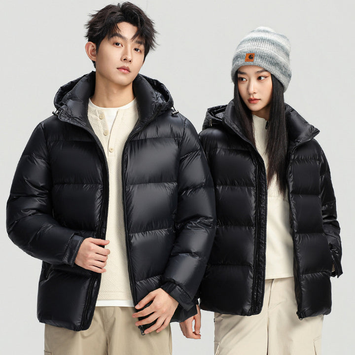 Unisex Daunenjacke mit Kapuze Drune