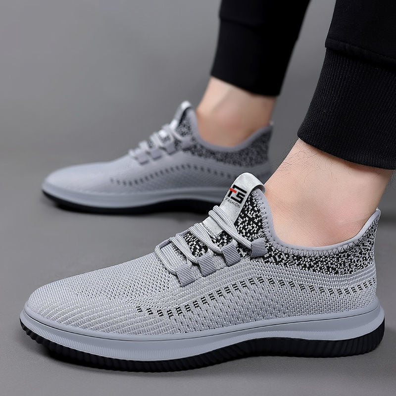 Herren Leichter gestrickter Performance-Sneaker mit sockenhaftem Schaft und flexibler Grip-Sohle Drune