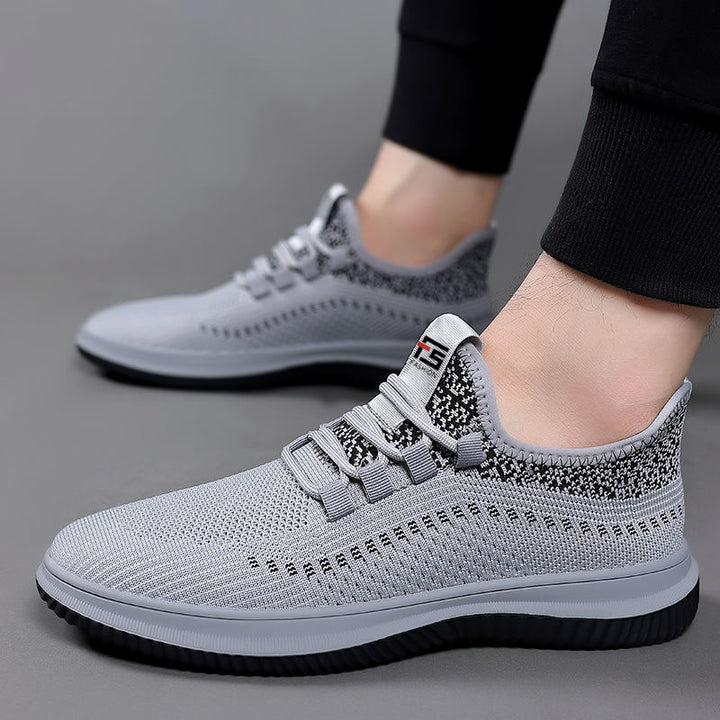 Herren Leichter gestrickter Performance-Sneaker mit sockenhaftem Schaft und flexibler Grip-Sohle Drune