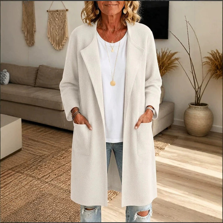 Damen Modischer Langer Cardigan Drune