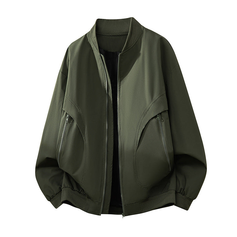 Damen Modische Bomberjacke mit Wassertropfen-Dichttechnologie Drune
