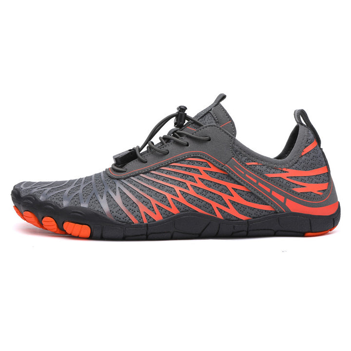 Unisex nan ultraleichter Barfuß-Wasserschuh mit rutschfester Laufsohle und Kordelzugverschluss Drune