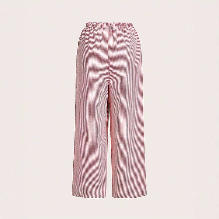 Damen lässige Freizeithose mit Gürtel Drune