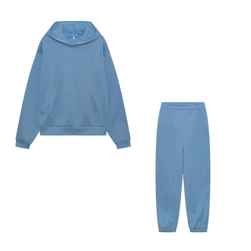 Damen Sportliches Set mit Hoodie und Jogginghose Drune
