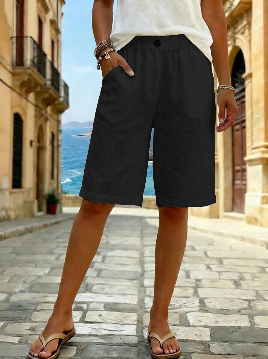 Damen Bequeme und luftige Sommer-Shorts Drune
