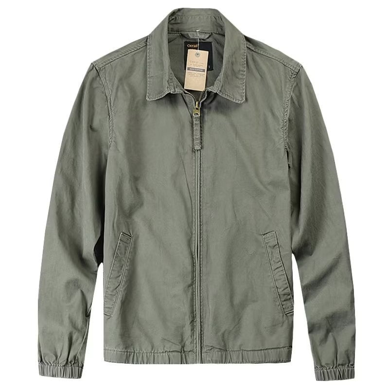 Herren Leichte Freizeitjacke mit elastischem Bund Drune