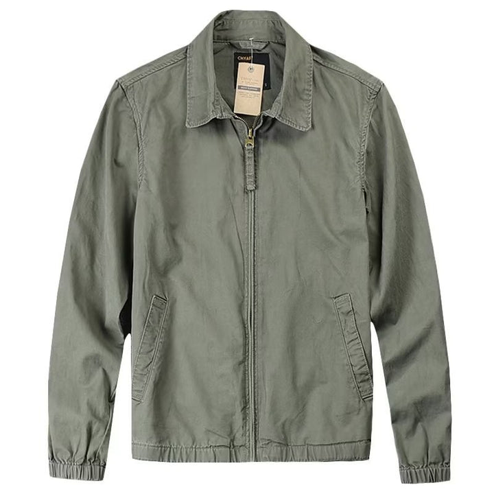 Herren Leichte Freizeitjacke mit elastischem Bund Drune