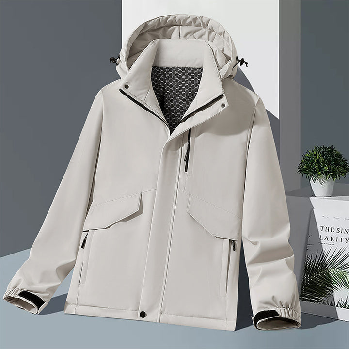Herren Wetterfeste technische Jacke Drune