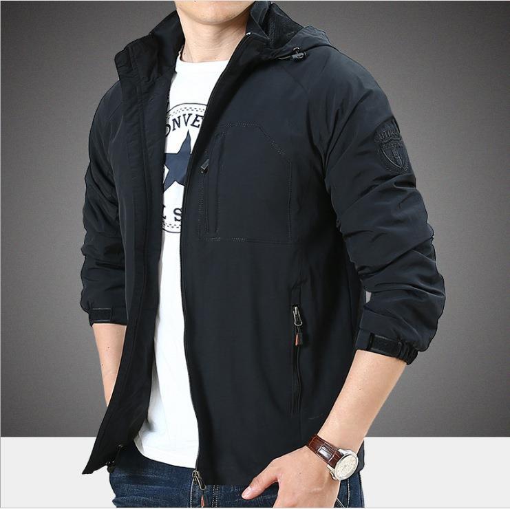 Herren Funktionale Übergangsjacke mit praktischen Taschen Drune