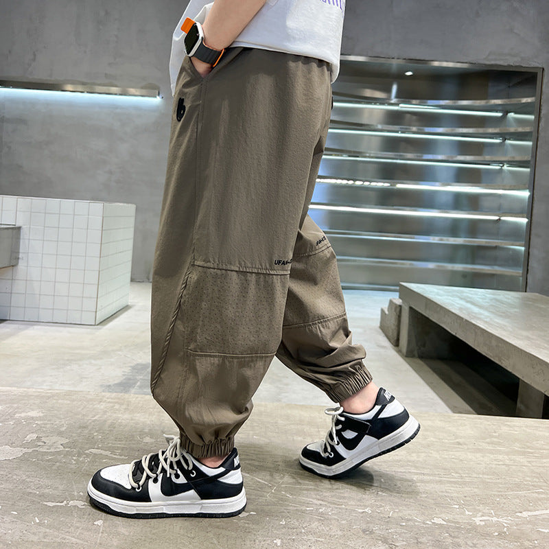 Herren lässige Cargo-Hose mit praktischen Seitentaschen Drune