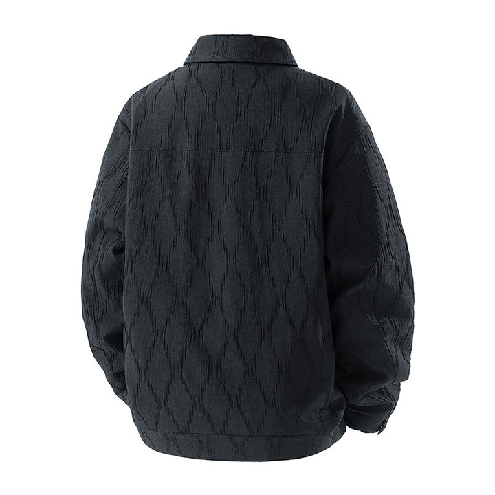 Herren Modische Jacke mit strukturiertem Gewebe Drune