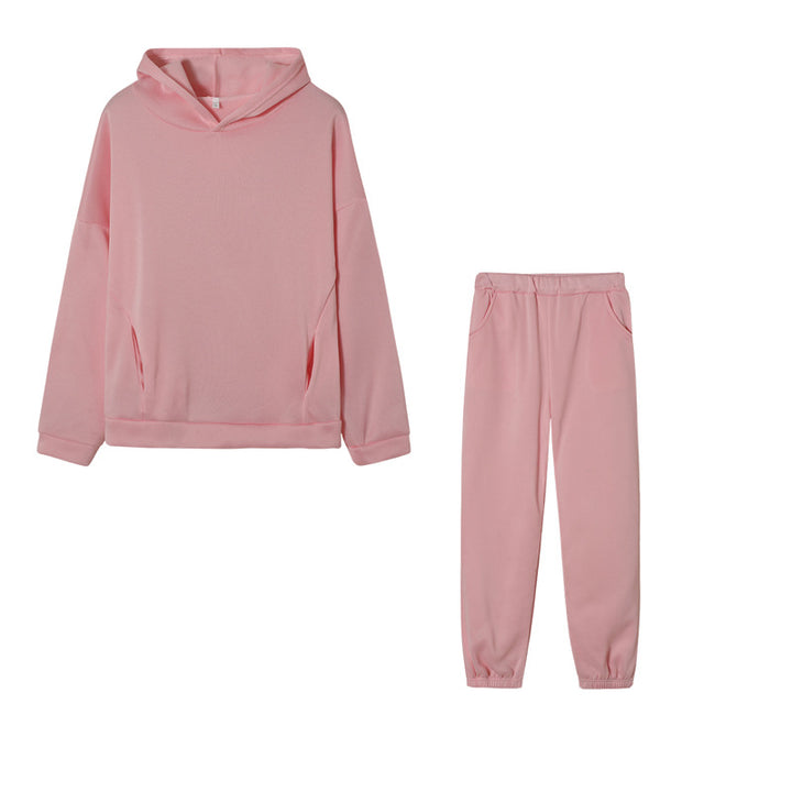 Damen Freizeit-Hoodie und Jogginghose Set Drune