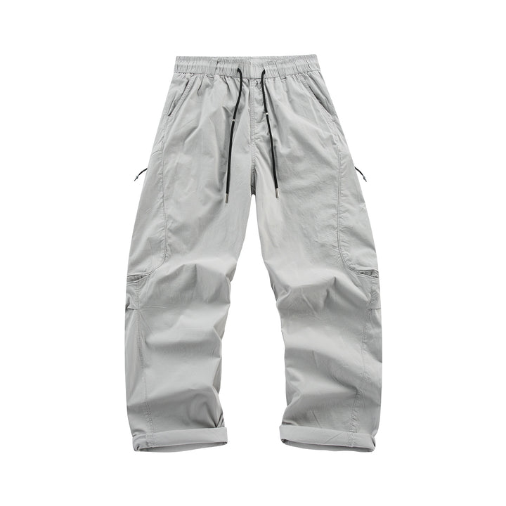 Herren Reise‑Cargo‑Hose mit Elastikbund, Kordelzug und Belüftungspaneelen Drune