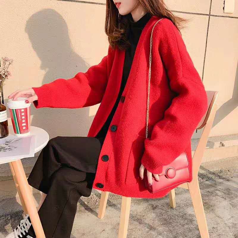 Damen Modische Strickjacke mit weichem Material und innovativem Schnitt Drune