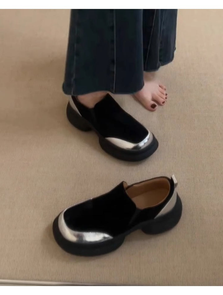 Damen Modische und bequeme Plateau-Schuhe Drune