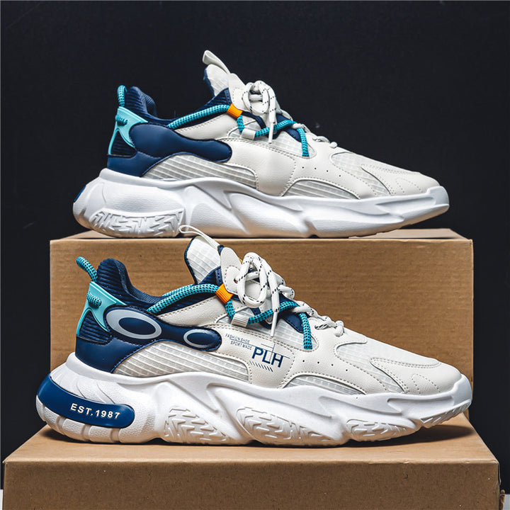 Herren Voluminöser Performance-City-Sneaker mit skulpturaler Plateausohle Drune