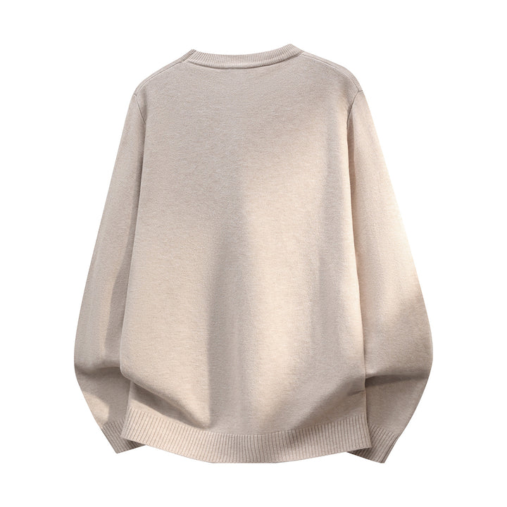 Unisex Oversize-Rundhals-Pullover aus feinem Merino-Mix Drune