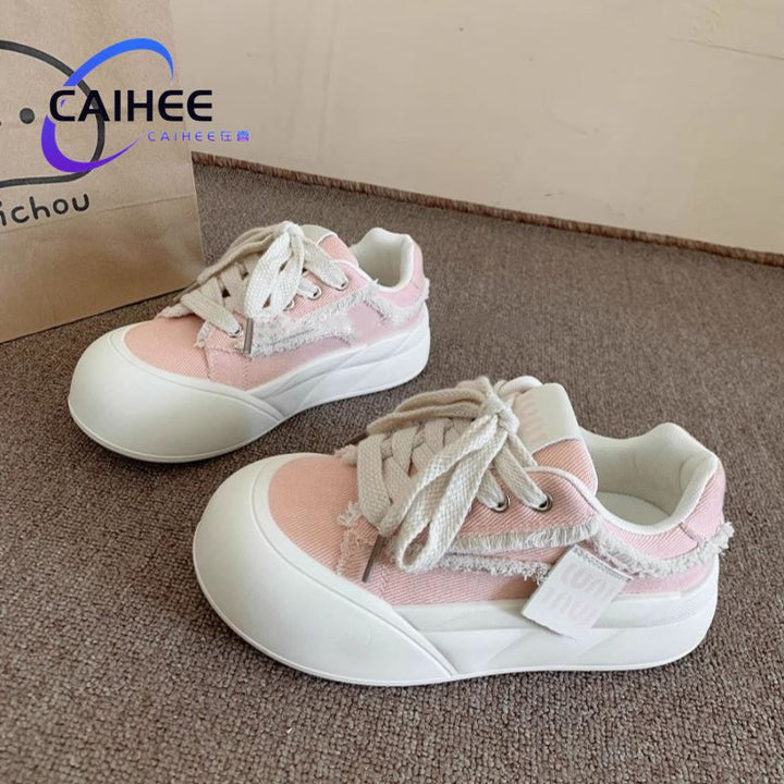 Damen Sneakers mit trendigem Sternen-Applikation und komfortabler Laufsohle Drune