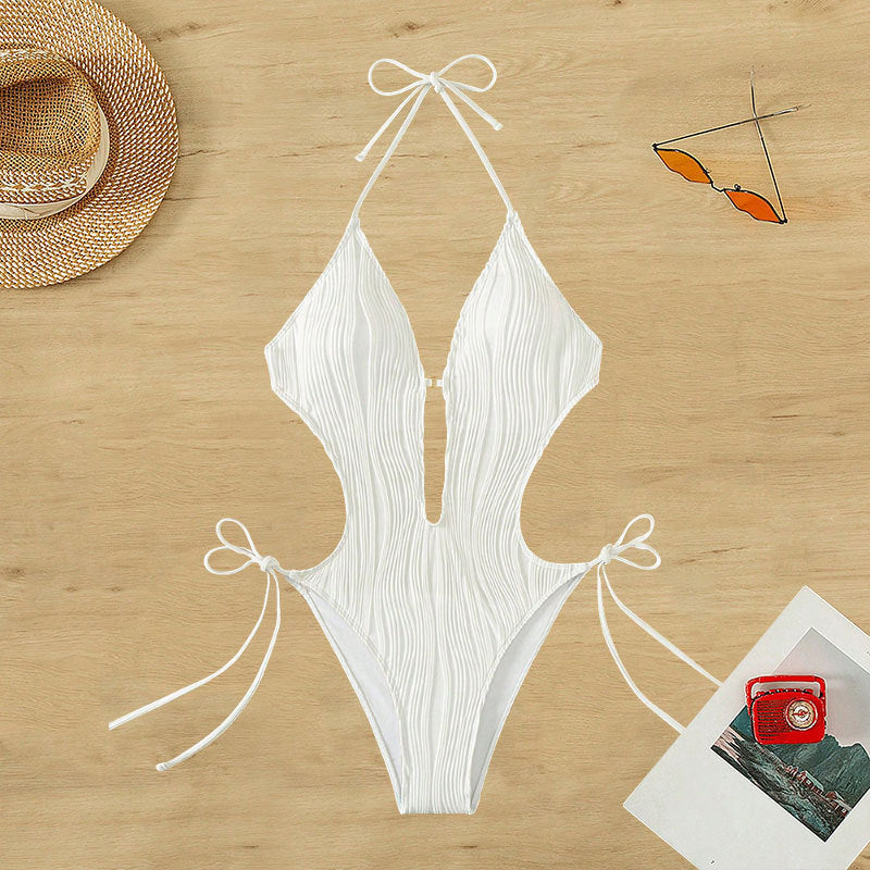 Damen Cut-Out Badeanzug Drune