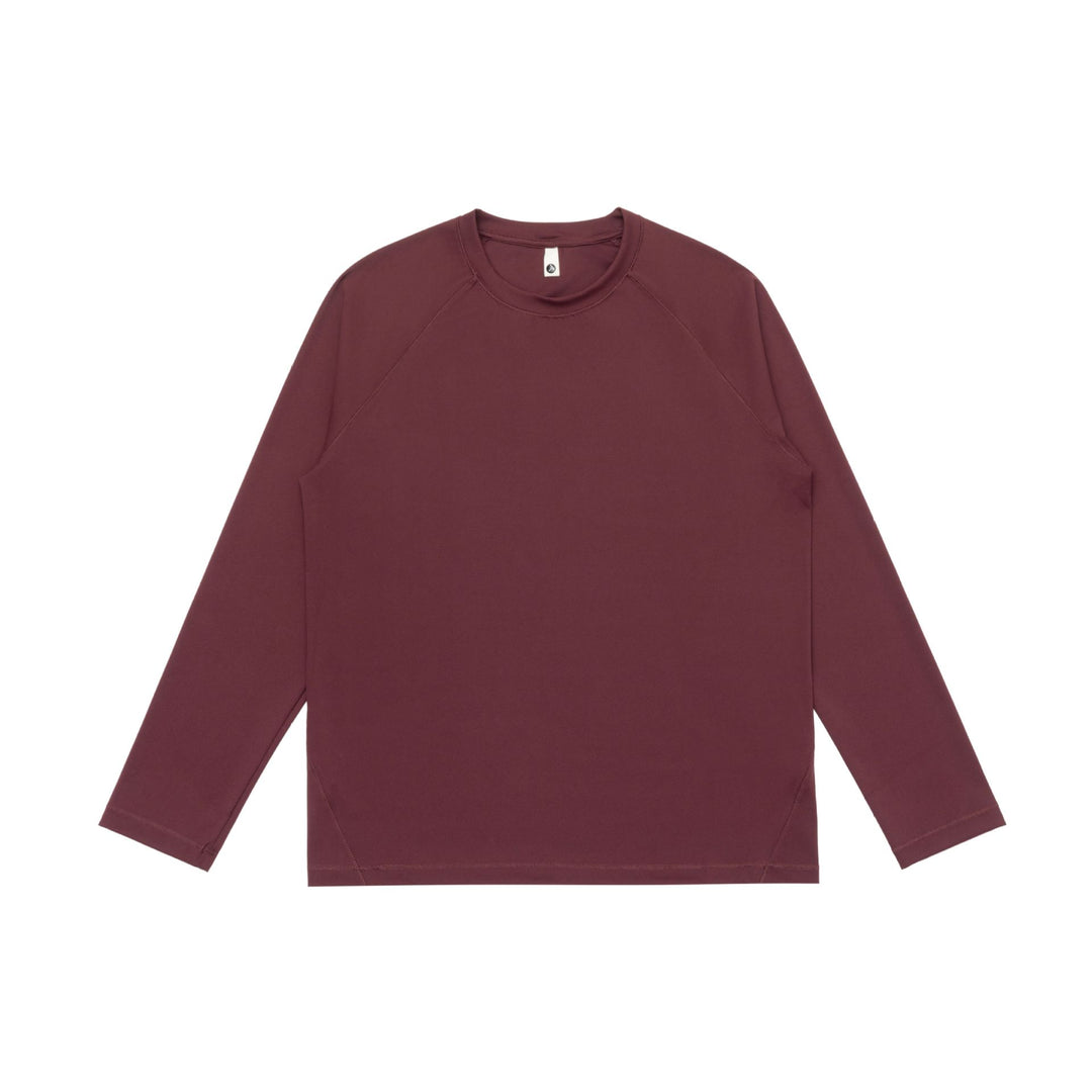 Unisex Lockeres Raglan‑Sweatshirt aus French‑Terry mit Flatlock‑Nähten Drune