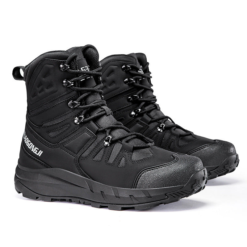 Herren Taktische Hochleistungs Winterstiefel Drune