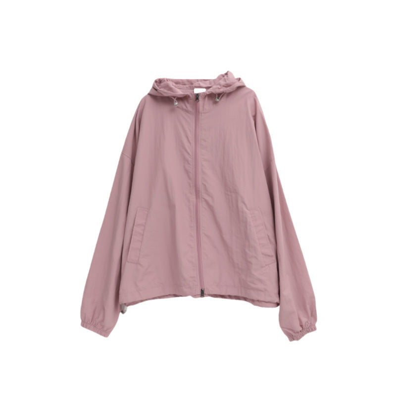 Damen lässige Übergangsjacke mit hohem Kragen und verstellbarem Kordelzug Drune 1772505648