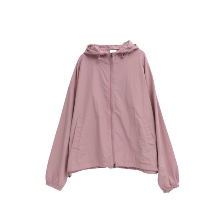 Damen lässige Übergangsjacke mit hohem Kragen und verstellbarem Kordelzug Drune 1772505648