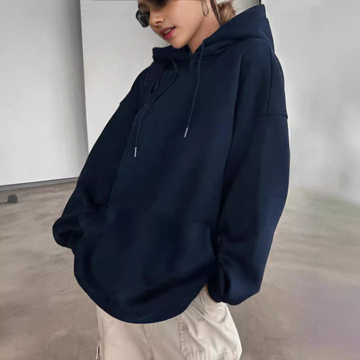 Damen Kapuzenpullover mit auffälligem Leopardenstern-Design Drune