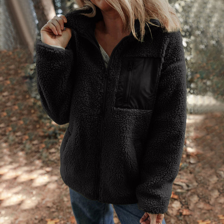 Damen Jacke mit hochabschließendem Kragen und praktischer Brusttasche Drune