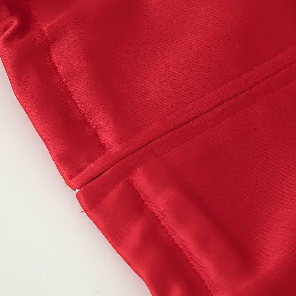 Damen Leichte Windbreaker‑Jacke mit Stehkragen, Reißverschlusstaschen und elastischem Saum Drune