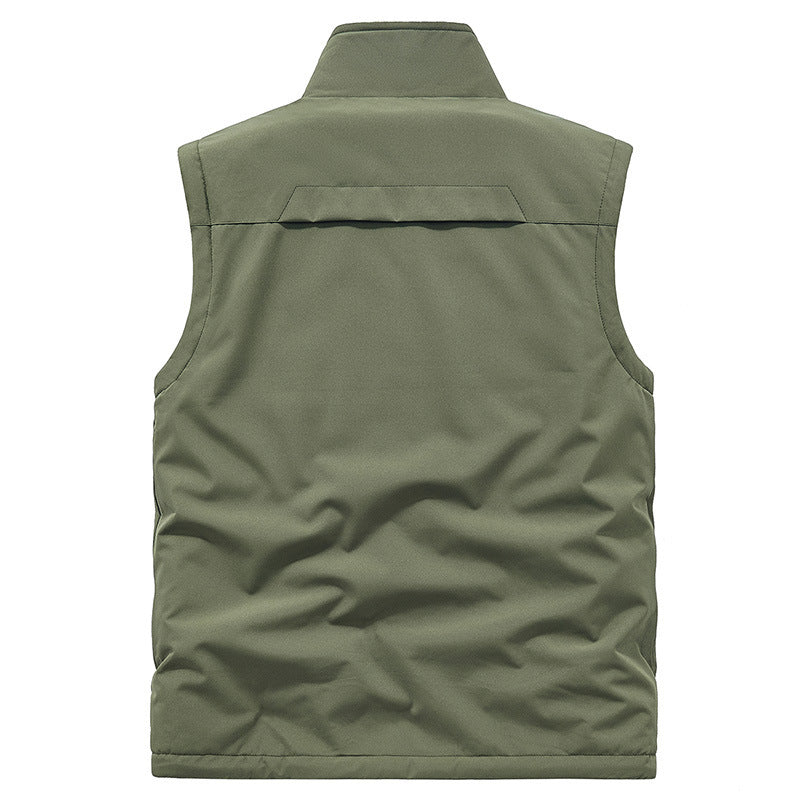 Damen Bequeme Fleece-Weste Drune