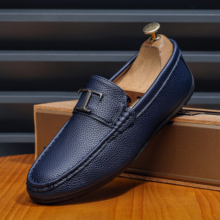 Herren Elegante Mokassins aus weichem Leder