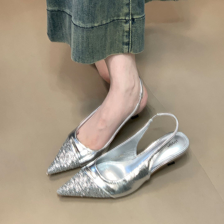 Damen Elegante Slingback-Pumps mit komfortabler Lederfußbettung und modernem Schnitt Drune
