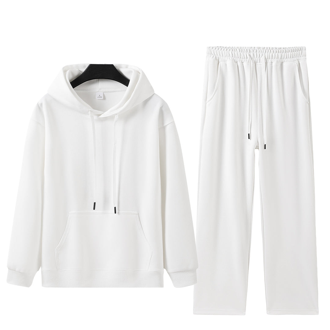 Damen Sportlicher Kapuzenpullover und Jogginghose Set