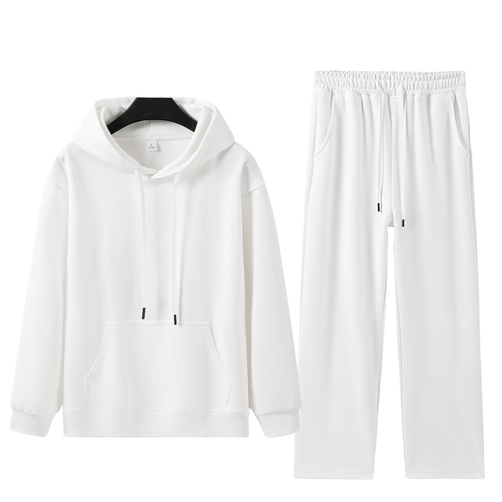 Damen Sportlicher Kapuzenpullover und Jogginghose Set