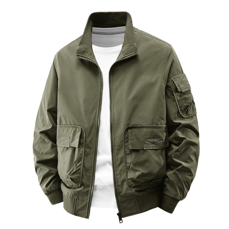 Herren praktische Bomberjacke mit Taschen Drune