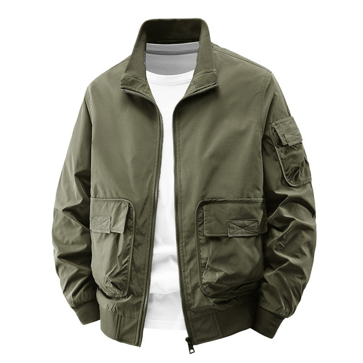 Herren praktische Bomberjacke mit Taschen Drune