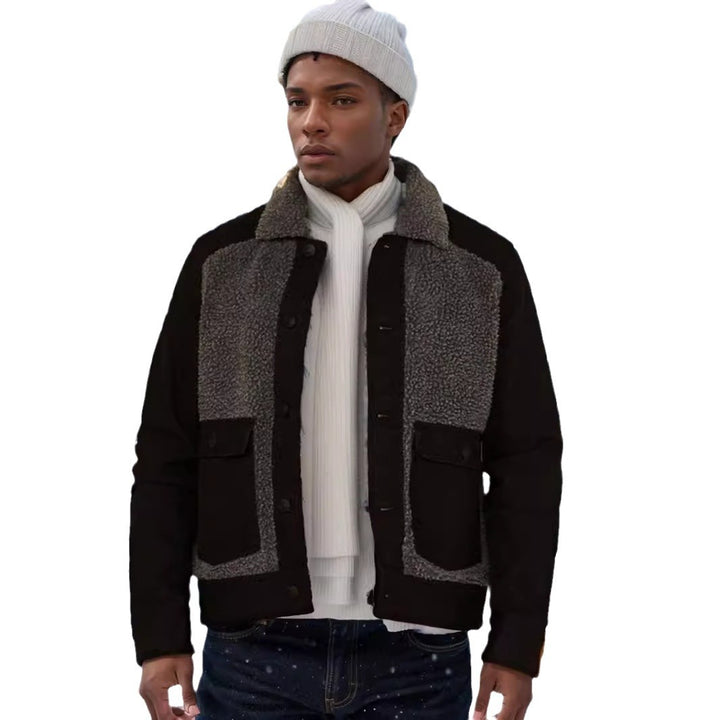 Herren lässige Fleece-Jacke Drune
