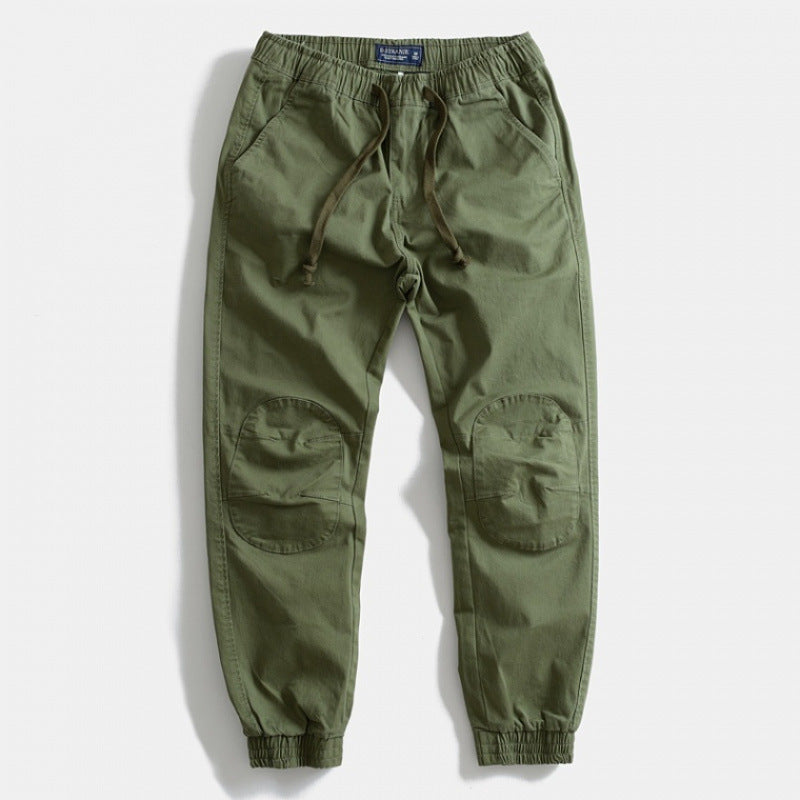 Herren Cargo-Hose mit elastischem Bund, praktischen Taschen und verstärkten Knien Drune